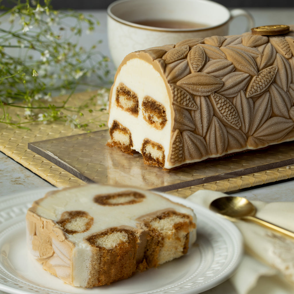Tiramisu Ice Cream Log (8-10 slices)