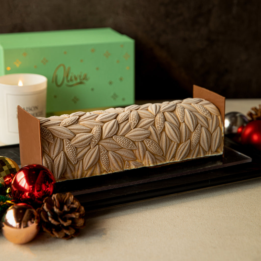 Tiramisu Ice Cream Log (8-10 slices)